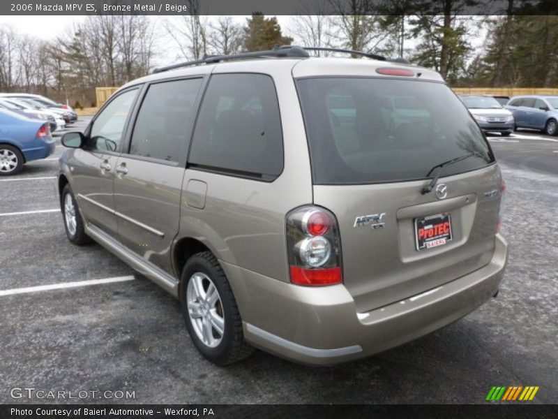 Bronze Metal / Beige 2006 Mazda MPV ES