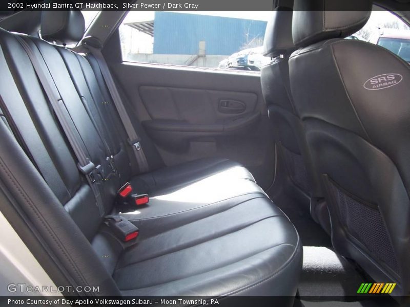 Silver Pewter / Dark Gray 2002 Hyundai Elantra GT Hatchback