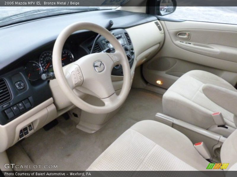  2006 MPV ES Beige Interior