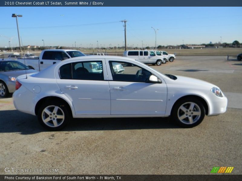 Summit White / Ebony 2010 Chevrolet Cobalt LT Sedan