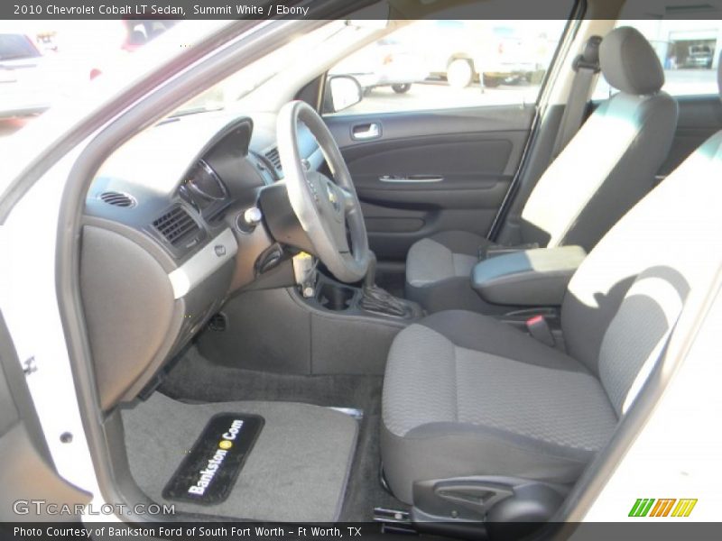 Summit White / Ebony 2010 Chevrolet Cobalt LT Sedan