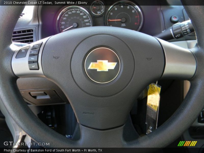 Summit White / Ebony 2010 Chevrolet Cobalt LT Sedan