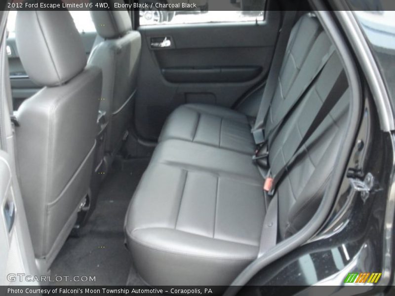 Ebony Black / Charcoal Black 2012 Ford Escape Limited V6 4WD