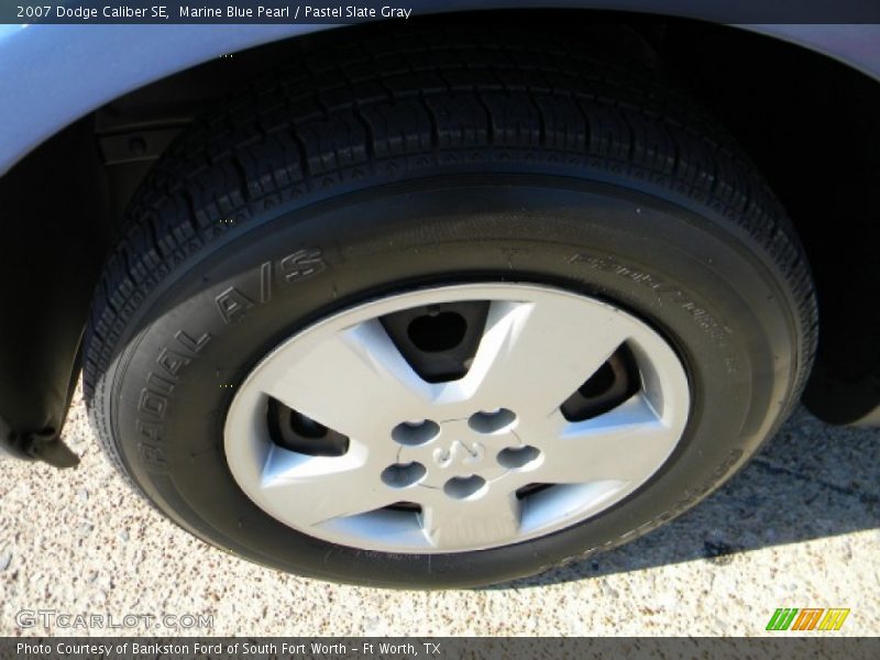 Marine Blue Pearl / Pastel Slate Gray 2007 Dodge Caliber SE