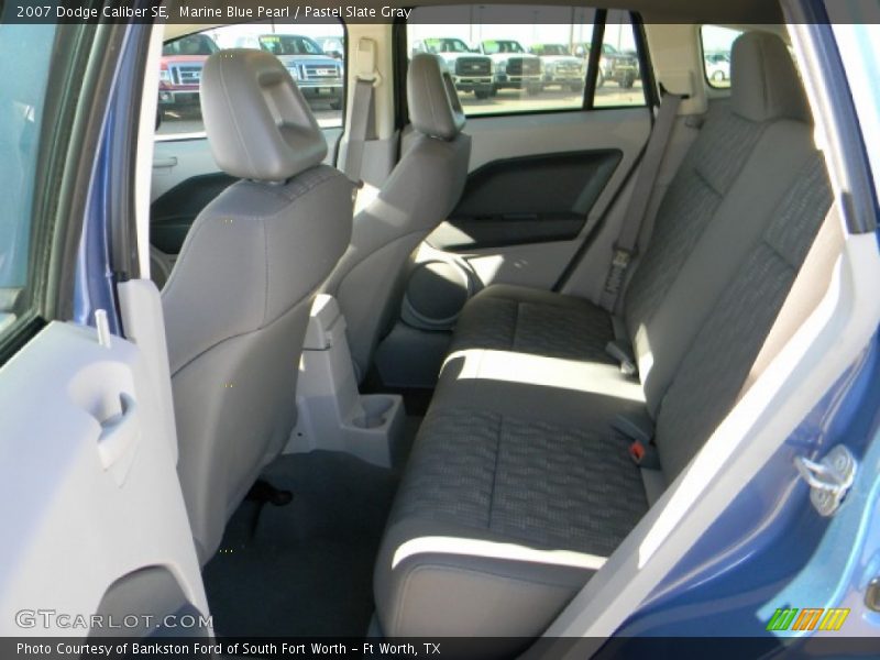 Marine Blue Pearl / Pastel Slate Gray 2007 Dodge Caliber SE