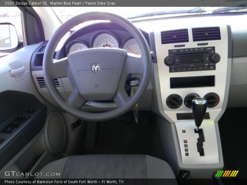 Marine Blue Pearl / Pastel Slate Gray 2007 Dodge Caliber SE