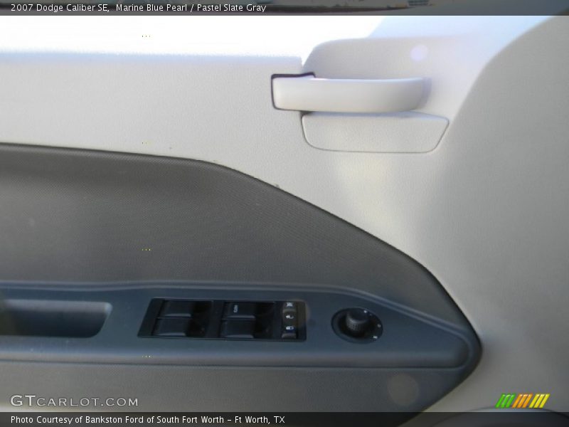 Marine Blue Pearl / Pastel Slate Gray 2007 Dodge Caliber SE