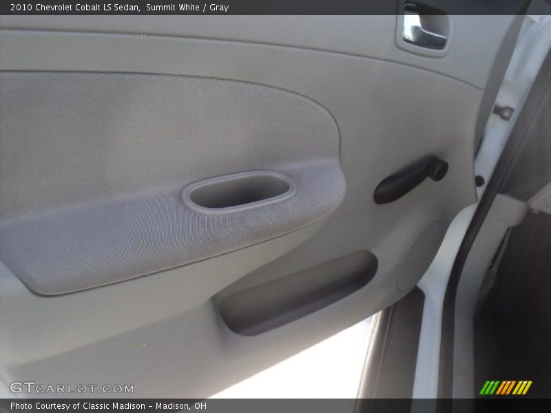 Summit White / Gray 2010 Chevrolet Cobalt LS Sedan