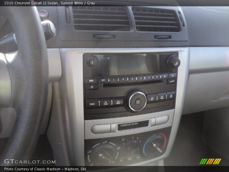 Summit White / Gray 2010 Chevrolet Cobalt LS Sedan