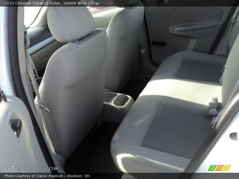 Summit White / Gray 2010 Chevrolet Cobalt LS Sedan