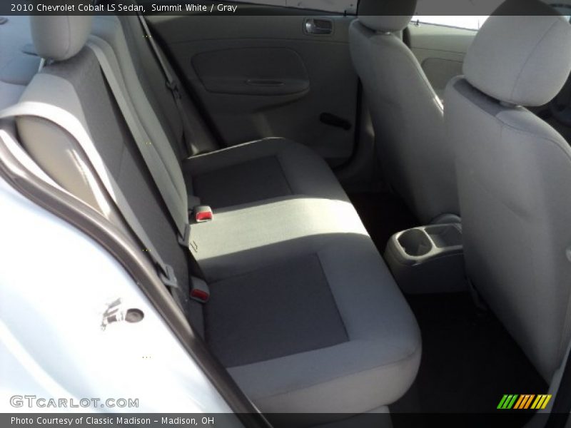 Summit White / Gray 2010 Chevrolet Cobalt LS Sedan