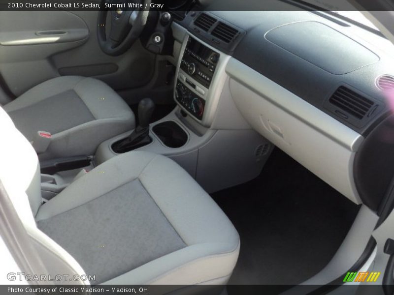 Summit White / Gray 2010 Chevrolet Cobalt LS Sedan