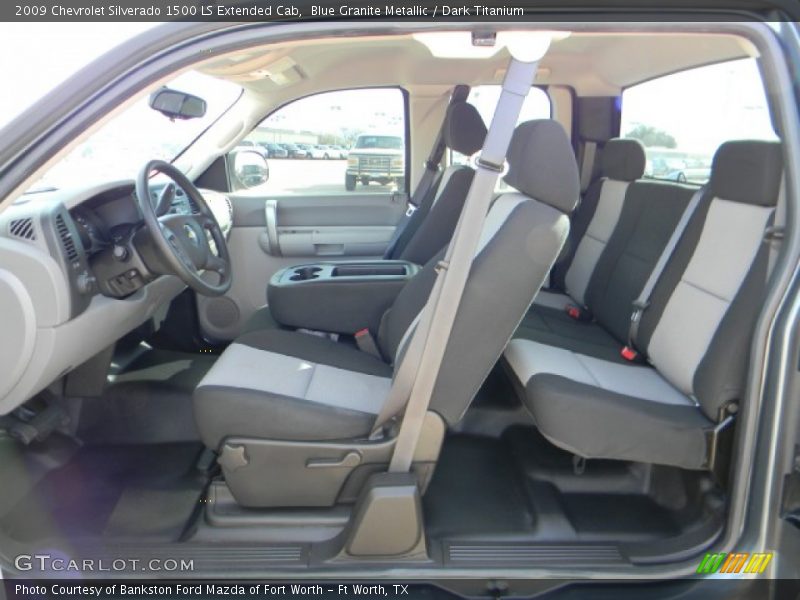 Blue Granite Metallic / Dark Titanium 2009 Chevrolet Silverado 1500 LS Extended Cab