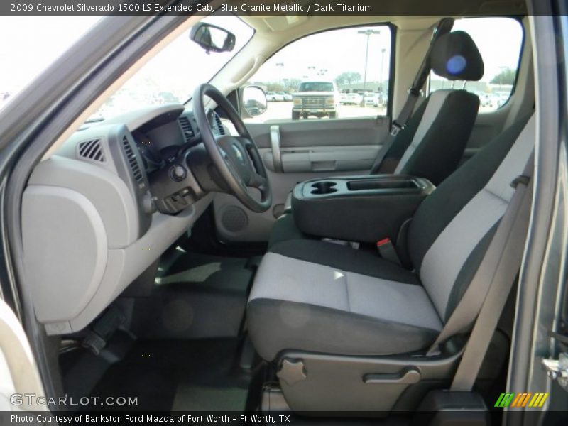 Blue Granite Metallic / Dark Titanium 2009 Chevrolet Silverado 1500 LS Extended Cab