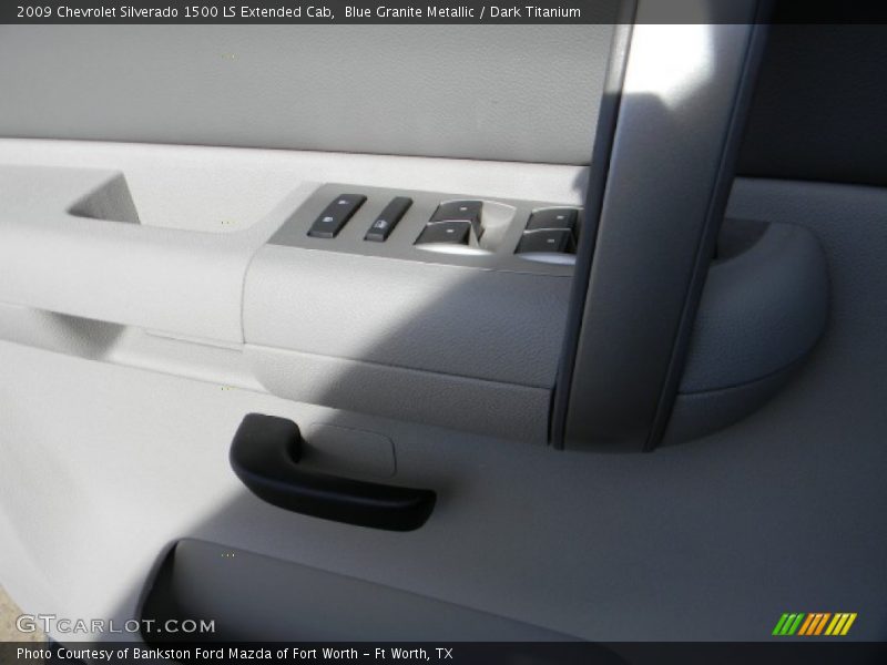 Blue Granite Metallic / Dark Titanium 2009 Chevrolet Silverado 1500 LS Extended Cab