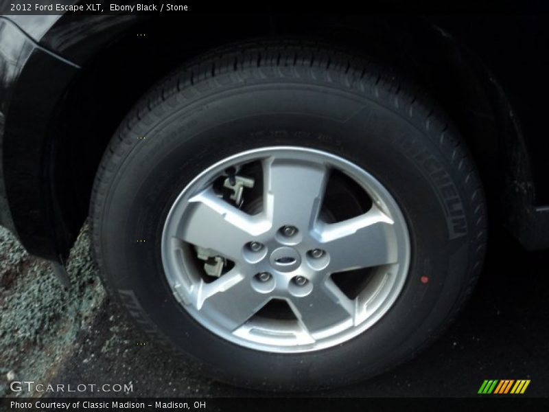 Ebony Black / Stone 2012 Ford Escape XLT