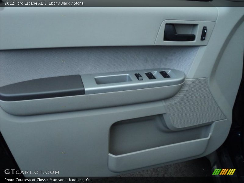Ebony Black / Stone 2012 Ford Escape XLT
