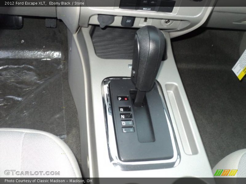 Ebony Black / Stone 2012 Ford Escape XLT