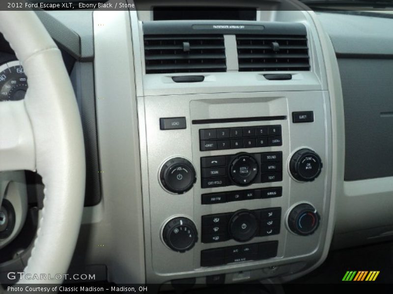 Ebony Black / Stone 2012 Ford Escape XLT