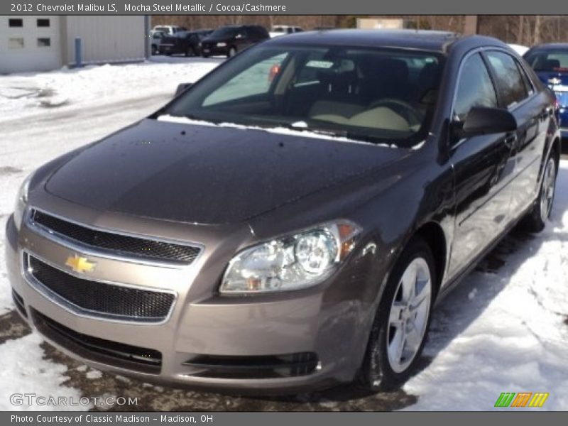 Mocha Steel Metallic / Cocoa/Cashmere 2012 Chevrolet Malibu LS