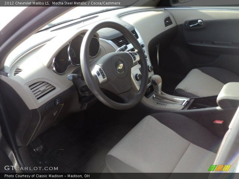 Mocha Steel Metallic / Cocoa/Cashmere 2012 Chevrolet Malibu LS