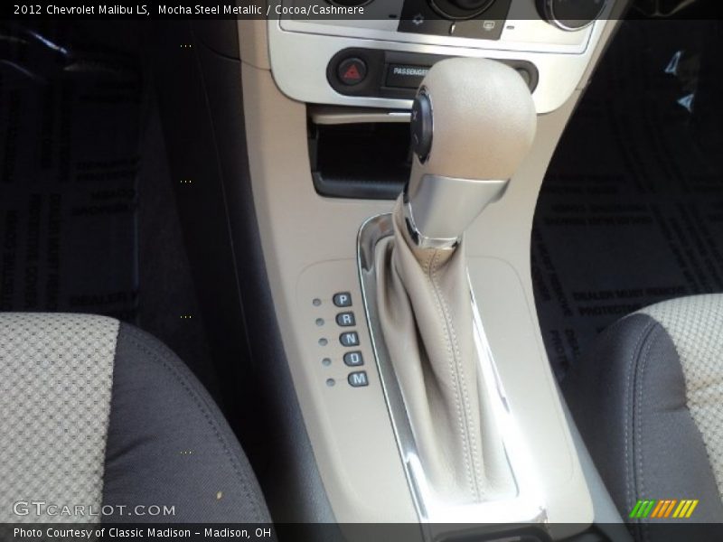 Mocha Steel Metallic / Cocoa/Cashmere 2012 Chevrolet Malibu LS