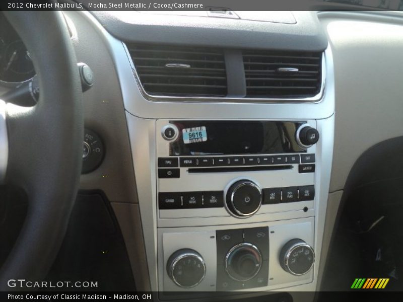 Mocha Steel Metallic / Cocoa/Cashmere 2012 Chevrolet Malibu LS