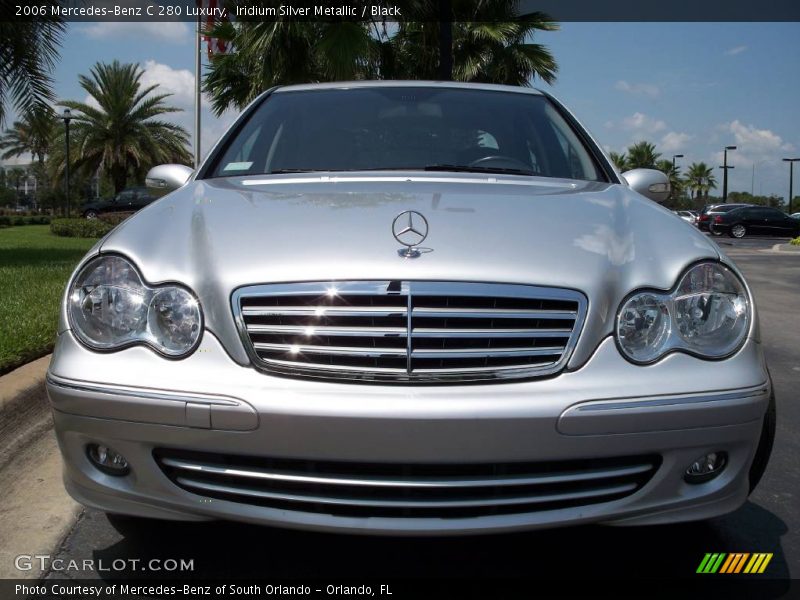 Iridium Silver Metallic / Black 2006 Mercedes-Benz C 280 Luxury