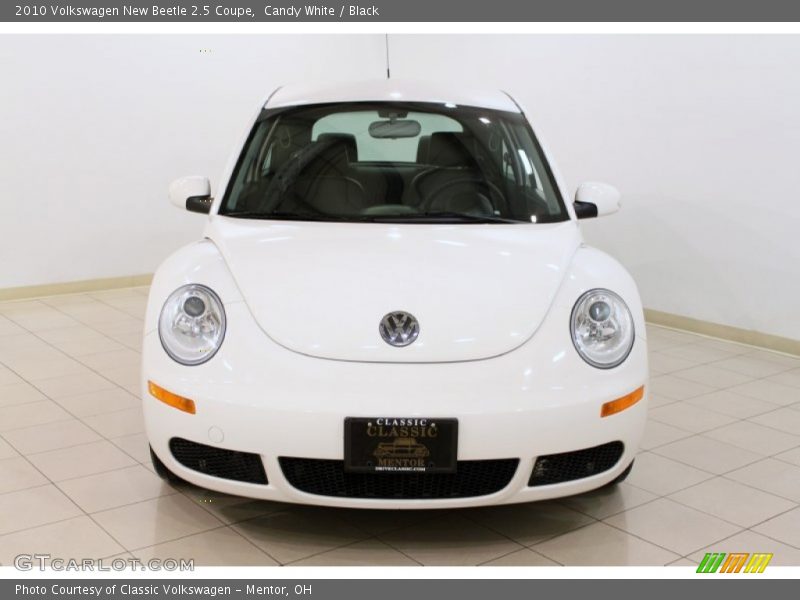 Candy White / Black 2010 Volkswagen New Beetle 2.5 Coupe