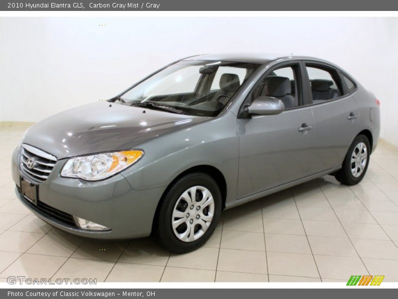 Carbon Gray Mist / Gray 2010 Hyundai Elantra GLS