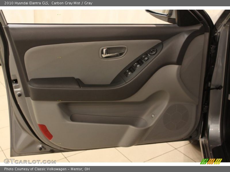 Carbon Gray Mist / Gray 2010 Hyundai Elantra GLS