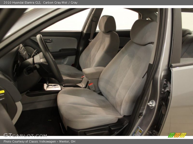 Carbon Gray Mist / Gray 2010 Hyundai Elantra GLS