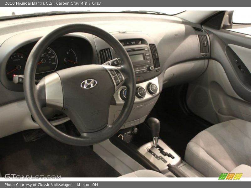 Carbon Gray Mist / Gray 2010 Hyundai Elantra GLS