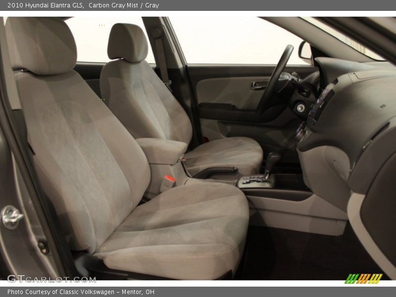 Carbon Gray Mist / Gray 2010 Hyundai Elantra GLS