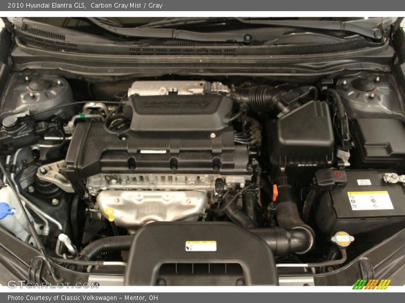 Carbon Gray Mist / Gray 2010 Hyundai Elantra GLS