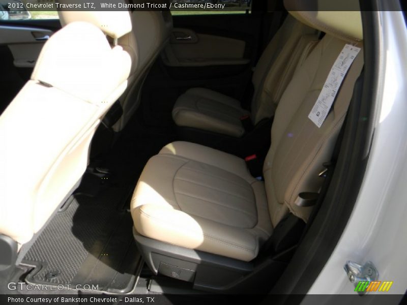 White Diamond Tricoat / Cashmere/Ebony 2012 Chevrolet Traverse LTZ