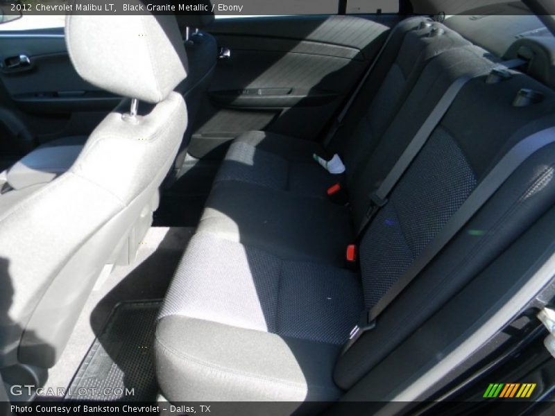 Black Granite Metallic / Ebony 2012 Chevrolet Malibu LT