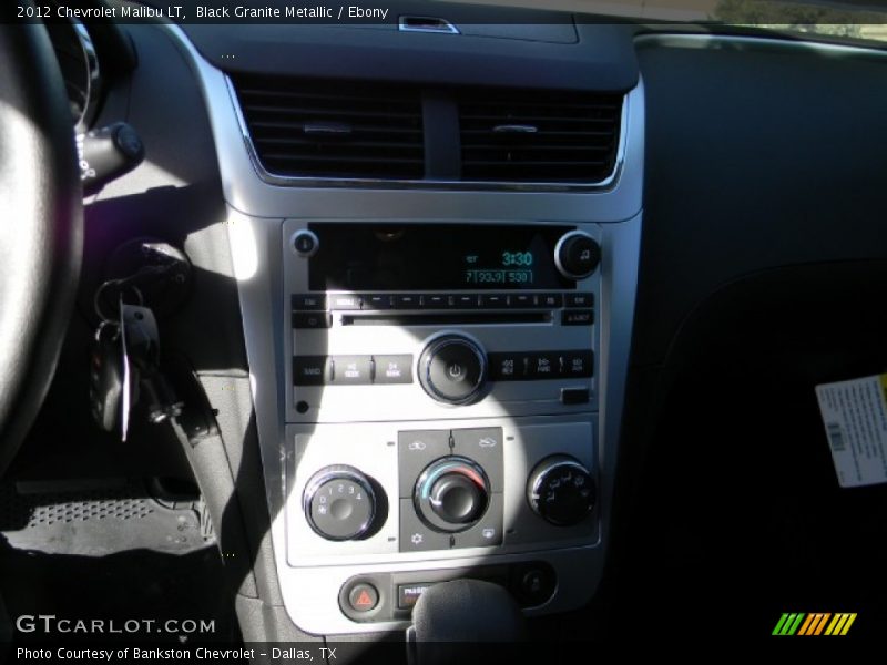 Black Granite Metallic / Ebony 2012 Chevrolet Malibu LT