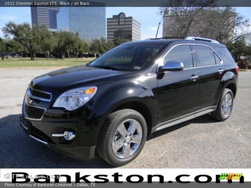 Black / Jet Black 2012 Chevrolet Equinox LTZ