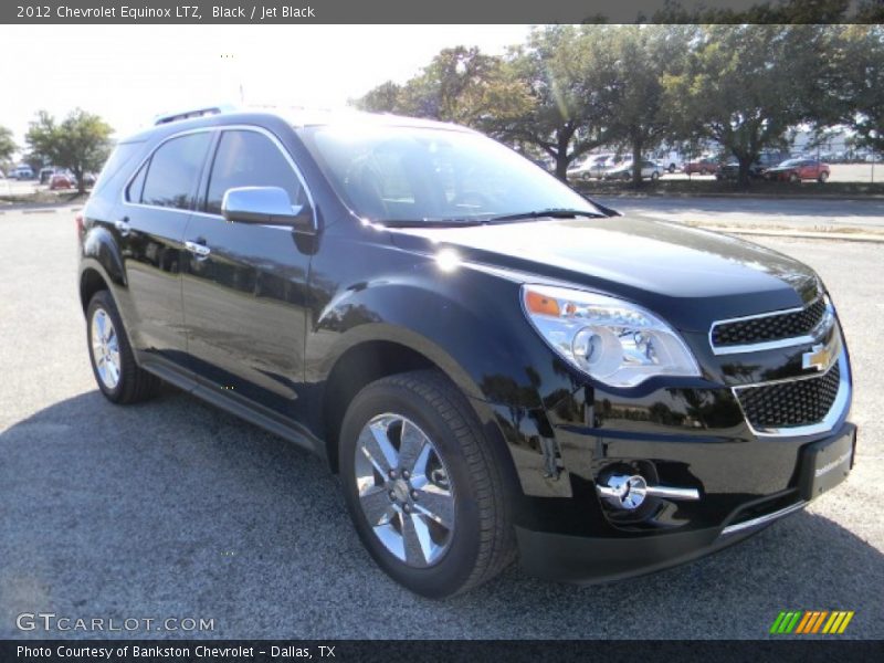Black / Jet Black 2012 Chevrolet Equinox LTZ