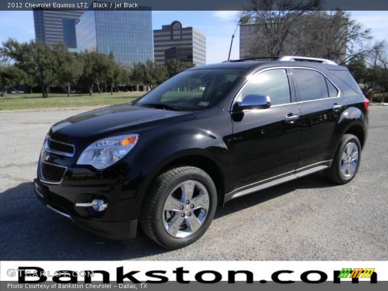 Black / Jet Black 2012 Chevrolet Equinox LTZ