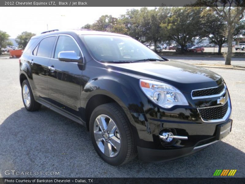 Black / Jet Black 2012 Chevrolet Equinox LTZ