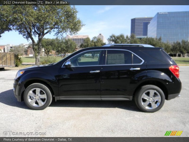 Black / Jet Black 2012 Chevrolet Equinox LTZ