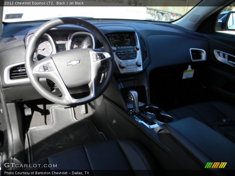 Black / Jet Black 2012 Chevrolet Equinox LTZ
