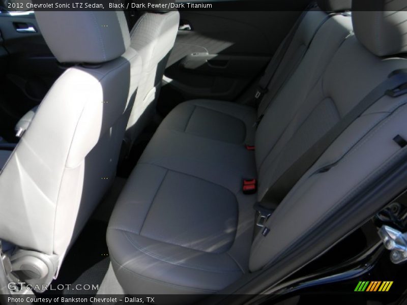 Black / Dark Pewter/Dark Titanium 2012 Chevrolet Sonic LTZ Sedan