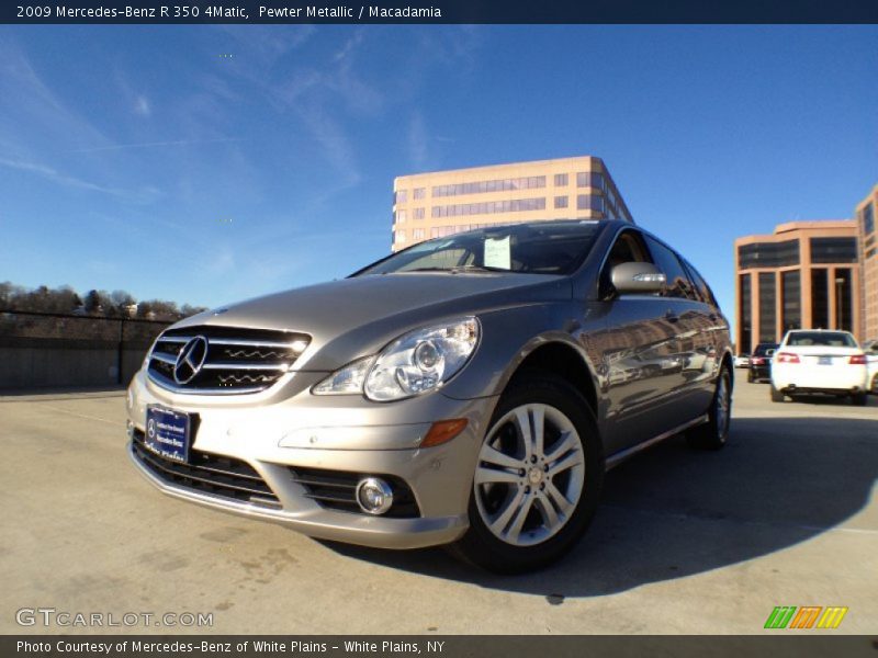 Pewter Metallic / Macadamia 2009 Mercedes-Benz R 350 4Matic