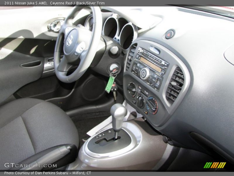 Cayenne Red / Black/Silver Trim 2011 Nissan Juke S AWD