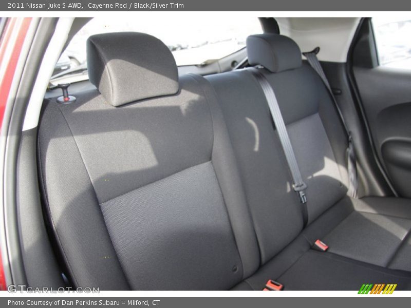 Cayenne Red / Black/Silver Trim 2011 Nissan Juke S AWD