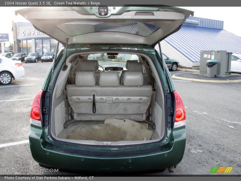 Green Tea Metallic / Beige 2004 Nissan Quest 3.5 SE