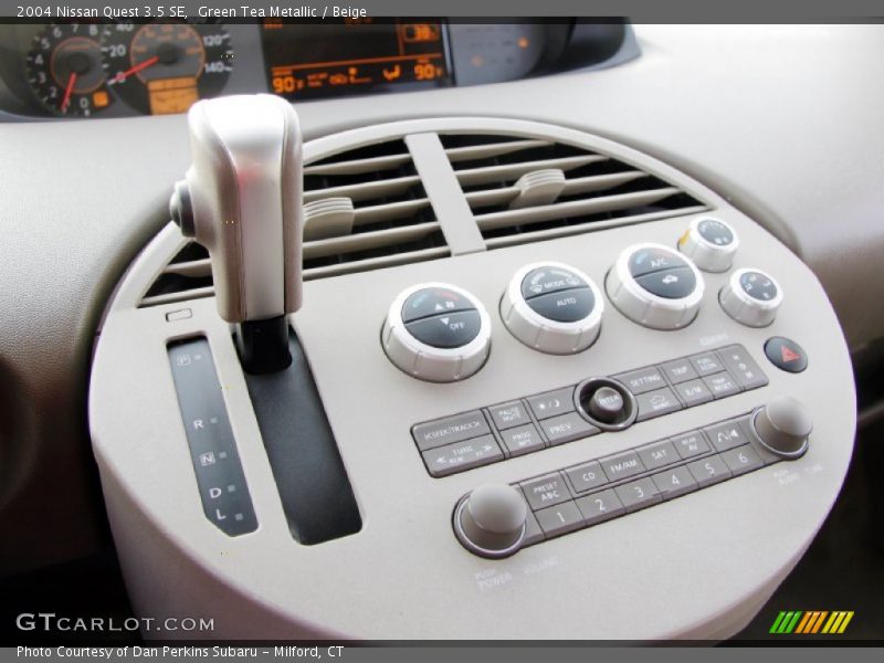 Controls of 2004 Quest 3.5 SE